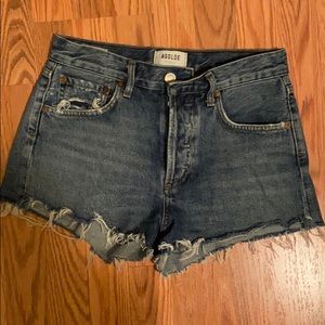 Agolde Parker shorts size 24